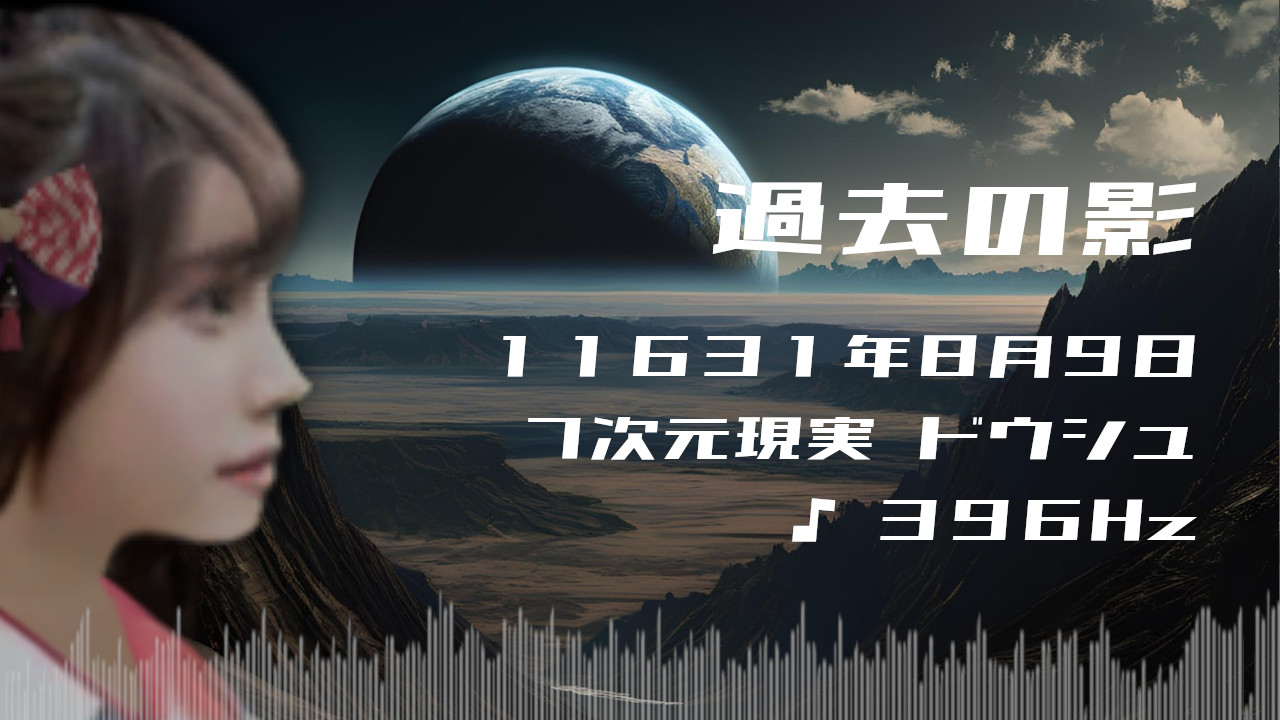 過去の影. . .１１６３１年８月９日頃✧７次元ドウシュにて✧396Hz✧ソルフェジオ周波数✧第1チャクラ・生命力・グラウンディングの波動~