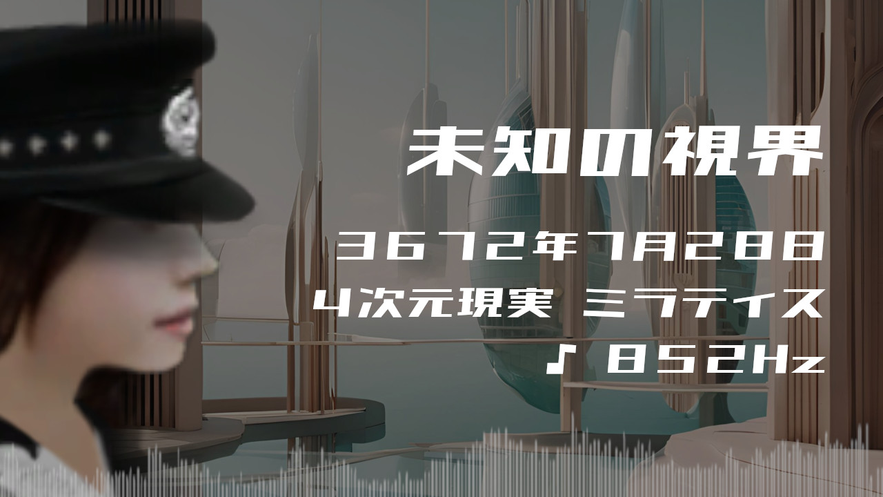 未知の視界. . .３６７２年７月２８日頃✧４次元ミラティスにて✧852Hz✧ソルフェジオ周波数✧潜在意識と顕在意識の統合の波動~