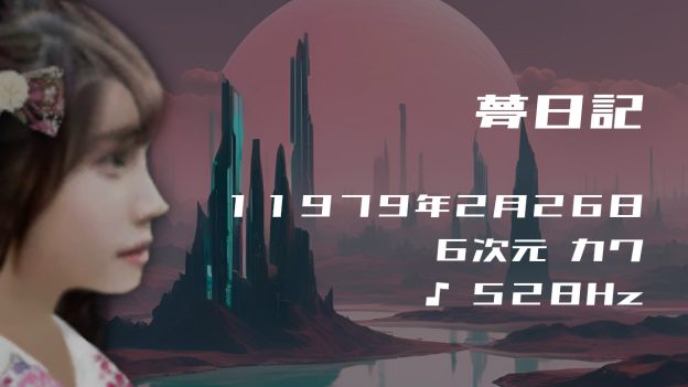 夢日記. . .１１９７９年２月２６日頃✧６次元カクにて✧528Hz✧ソルフェジオ周波数✧第3チャクラ・自尊心・意思の力の波動~