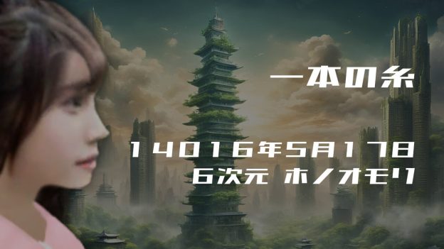 一本の糸. . .１４０１６年５月１７日頃✧６次元ホノオモリにて